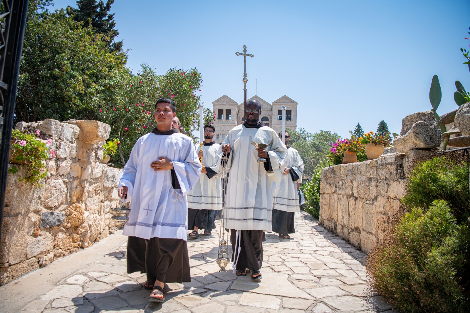 Procession on Mount Tabor, Galilee