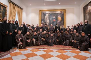 siryac coptic delegations Easter greetings 