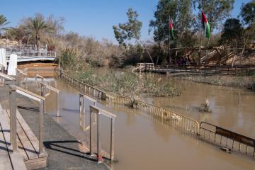 Baptism at Jordan River